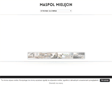 Tablet Screenshot of maspol-mielecin.pl